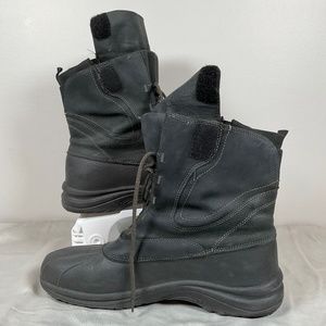 EUC - Black rain boots